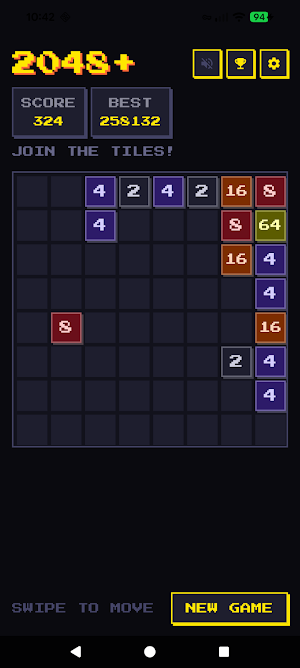 2048 Number Merge Puzzle Game Screenshot 2