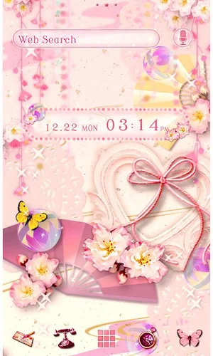 Colorful Theme Precious Pinks Screenshot 0