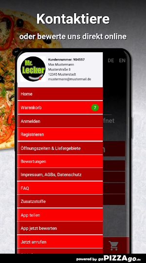 Mr. Lecker Göttingen Screenshot 2