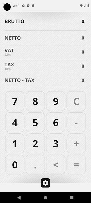 Kalkulator Brutto Netto Screenshot 3