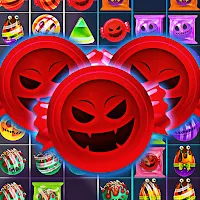 Spooky smash-Halloween match 3