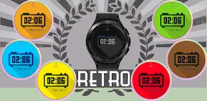 Watch Face Old 90s Retro HD 4K Screenshot 0