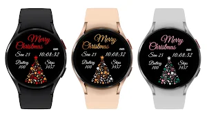 AZ254 Christmas Watch Face Screenshot 2