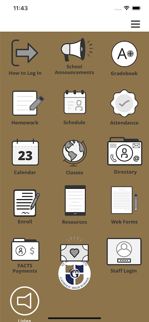 St Maria Goretti Catholic HS Screenshot 1
