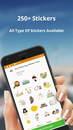 Greetings Stickers For WhatsApp WAStickerApps Screenshot 2