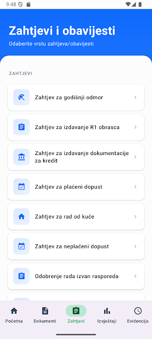 Hr portal Screenshot 2