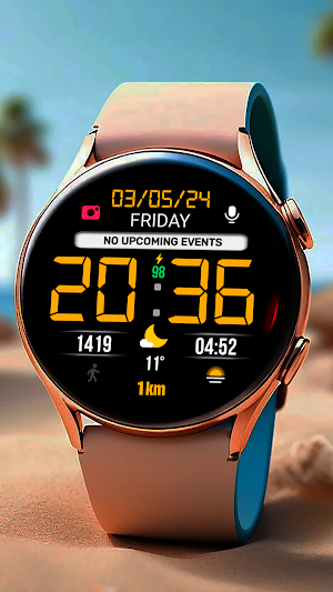 WIN BIG LCD Digital Watch Face Screenshot 2