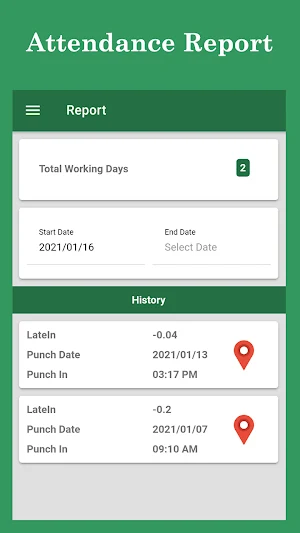 SM Attendance V2 Screenshot 2
