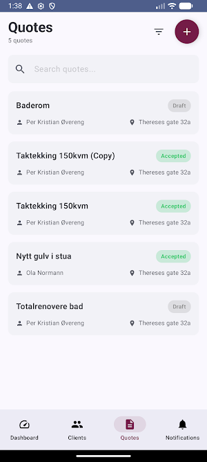 Byggvekst Screenshot 2