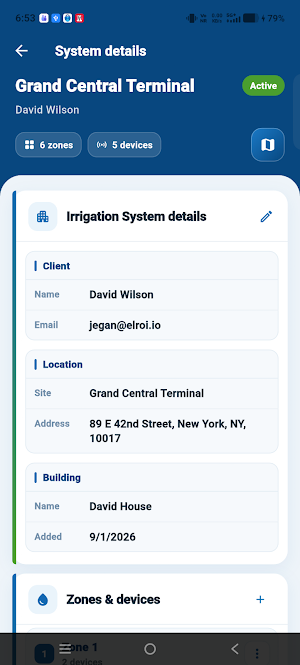 Irrigation Map Screenshot 3