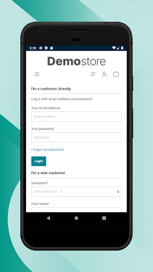 Mobikul Mobile App For Shopware 6 Screenshot 1