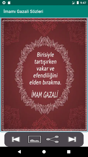 İmam Gazali Sözleri Screenshot 2