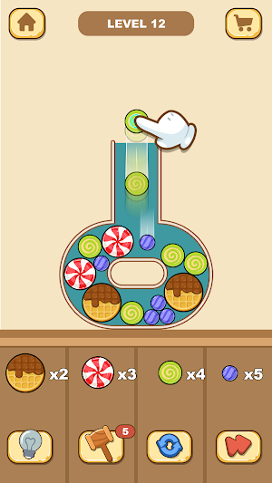 Fill a Bottle : Puzzle Game screenshot 1