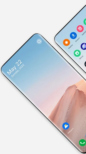 Android 13 Style Launcher Screenshot 0