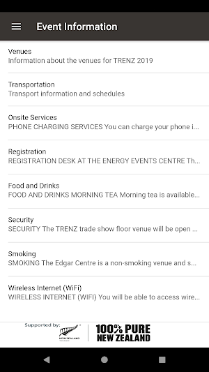 TRENZ 2019 Screenshot 0