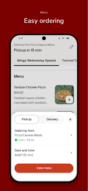 Pizza Express Maidu Screenshot 2