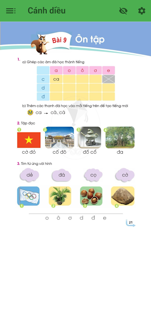 Tiếng Việt 1 Cánh Diều tập 1+2 Screenshot 2