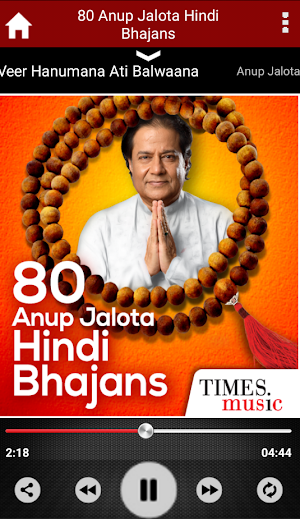 80 Anup Jalota Hindi Bhajans Screenshot 3