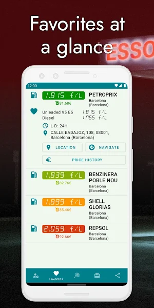 Petrol Stations Screenshot 0