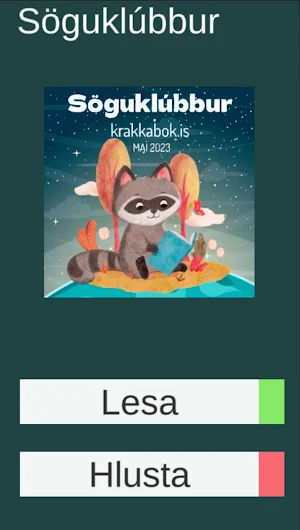 Söguklúbbur Screenshot 3