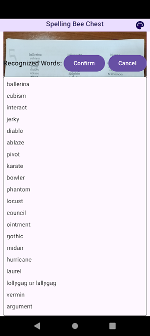 Spelling Bee Chest Screenshot 3