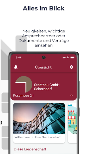 Stadtbau GmbH Schorndorf Screenshot 0