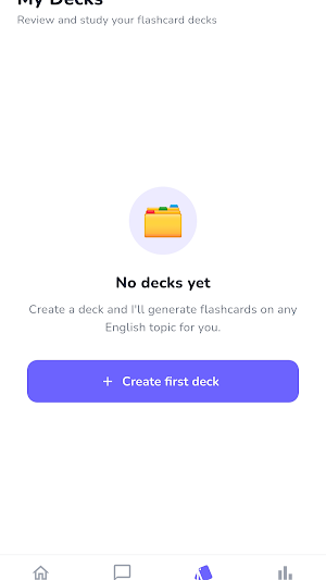 Aria – Aprenda Inglês com IA Screenshot 1