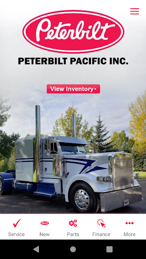 Peterbilt Pacific, Inc. Screenshot 1