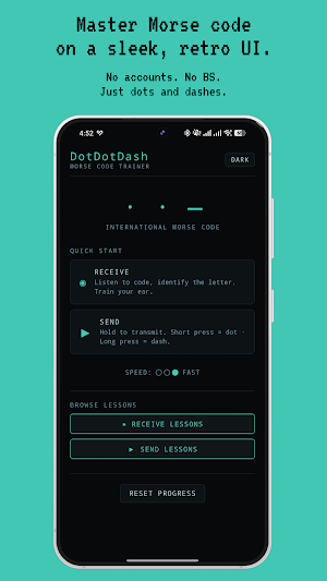 DotDotDash - Learn Morse Code Screenshot 0