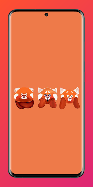 Kawaii Red Wallpaper 4K Screenshot 2