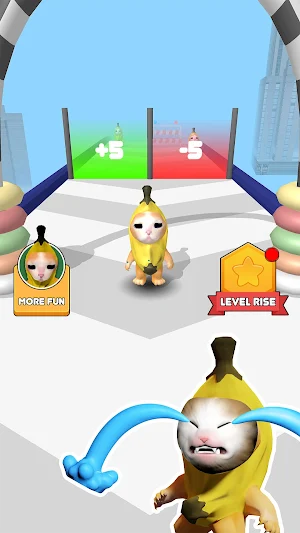 Banana Food Run: Merge Master Screenshot 2