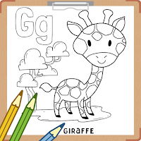 Alphabet Animal Coloring Book