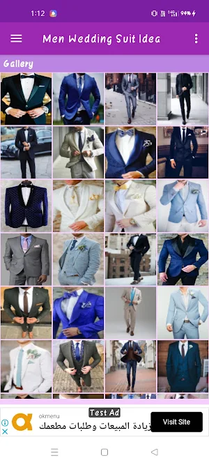 Men Wedding Suit Idea Gallery Screenshot 1
