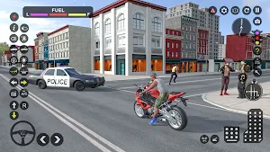 Indian Bikes & Car Driving Sim Screenshot 3