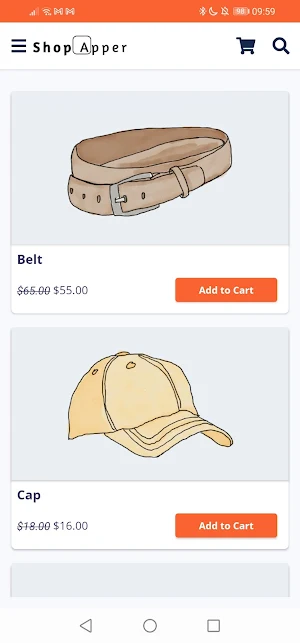 ShopApperDemo Screenshot 1