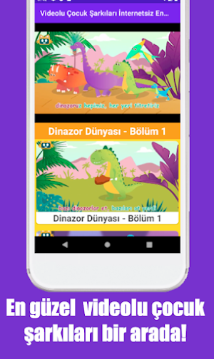 Videolu Çocuk Şarkıları İnternetsiz 2 - En Sevilen Screenshot 0