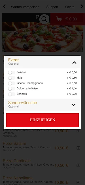 Pizzeria Giovanni Pöchlarn Screenshot 2