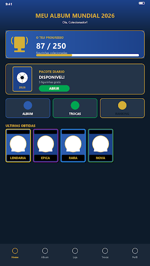 Meu Álbum Mundial 2026 Screenshot 0
