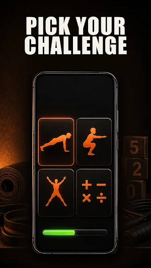 WakeReps: Exercise Alarm Clock Screenshot 2