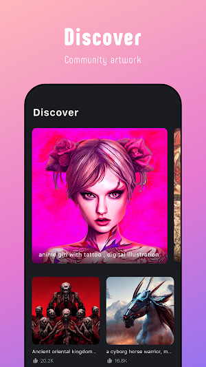 PicSo – Text to AI Art Maker Screenshot 3