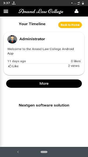 Anand Law College Screenshot 1