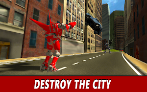 Flying Robot Simulator 3D Screenshot 1