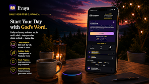 Evaya: Bible, Verses & Prayers Screenshot 1