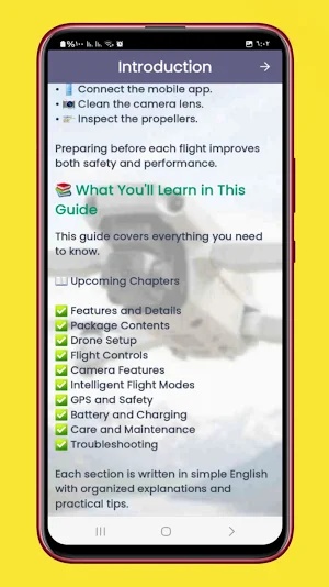 skyrover x1 drone guide Screenshot 3