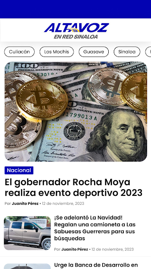 Noticiero Altavoz Screenshot 2