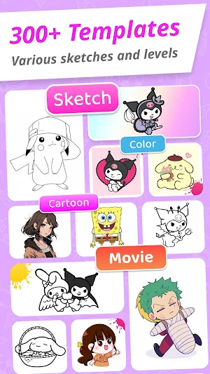 Draw Cartoon - AR Drawing App Screenshot 1