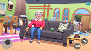 Gran Vs Cat: Bad Cat Simulator Screenshot 2