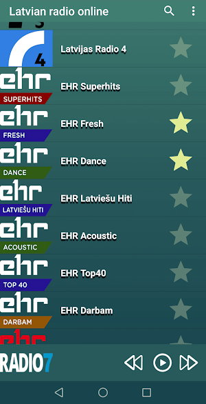 Online Latvian Radio Screenshot 3