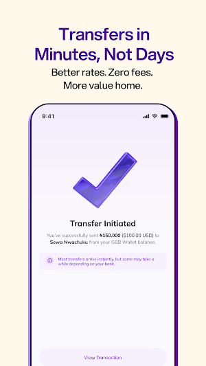 Zobo – Money Transfer App Screenshot 1