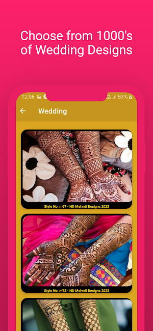 Wedding Mehndi Designs HD 2023 Screenshot 2